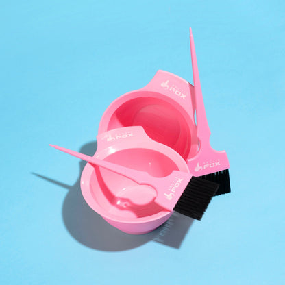 Pink AF Bowls + Brushes