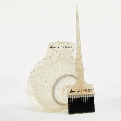 Gold Brush & Bowl Set